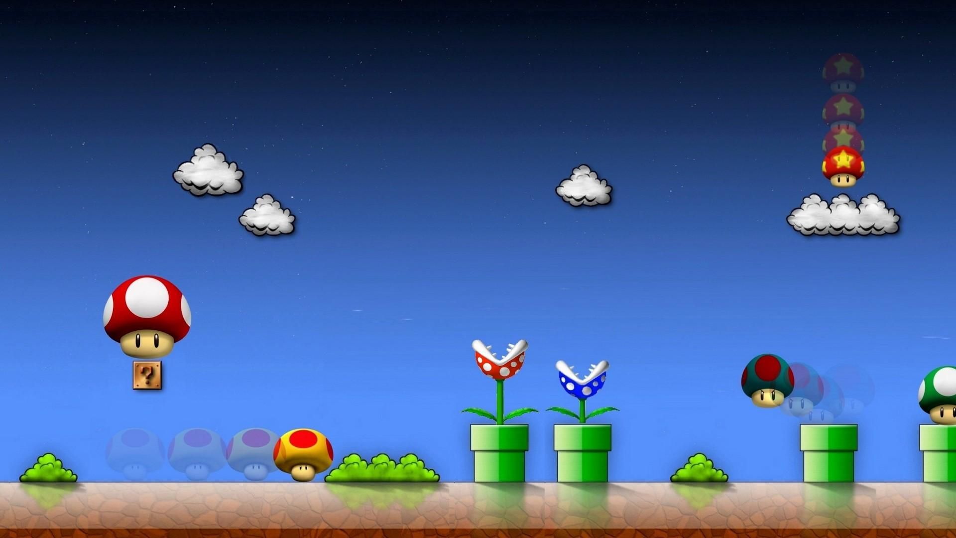 Mario Game Wallpapers.