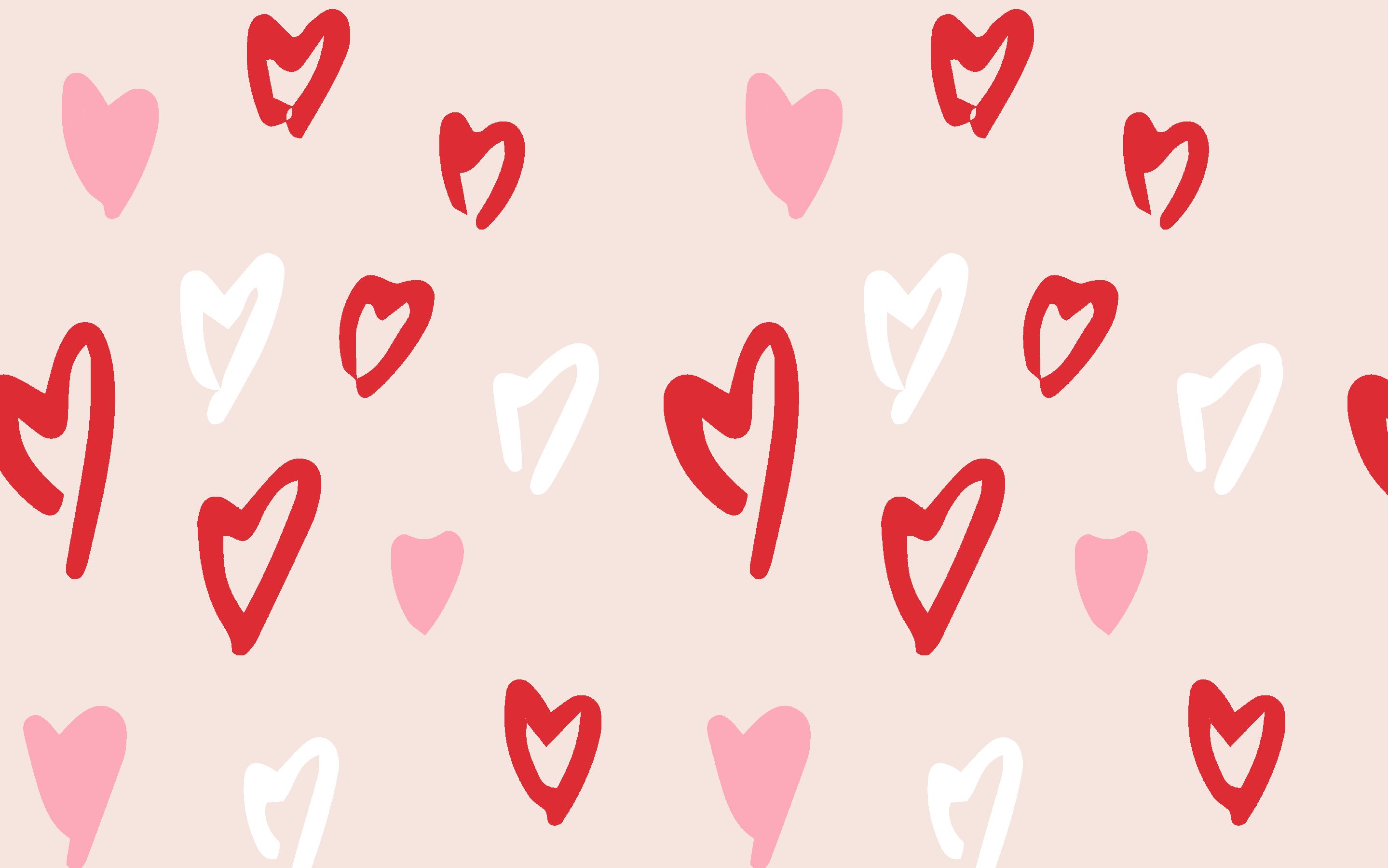 Valentine's Day Wallpaper for Laptop Candy Heart Love You 1 - Fab Mood