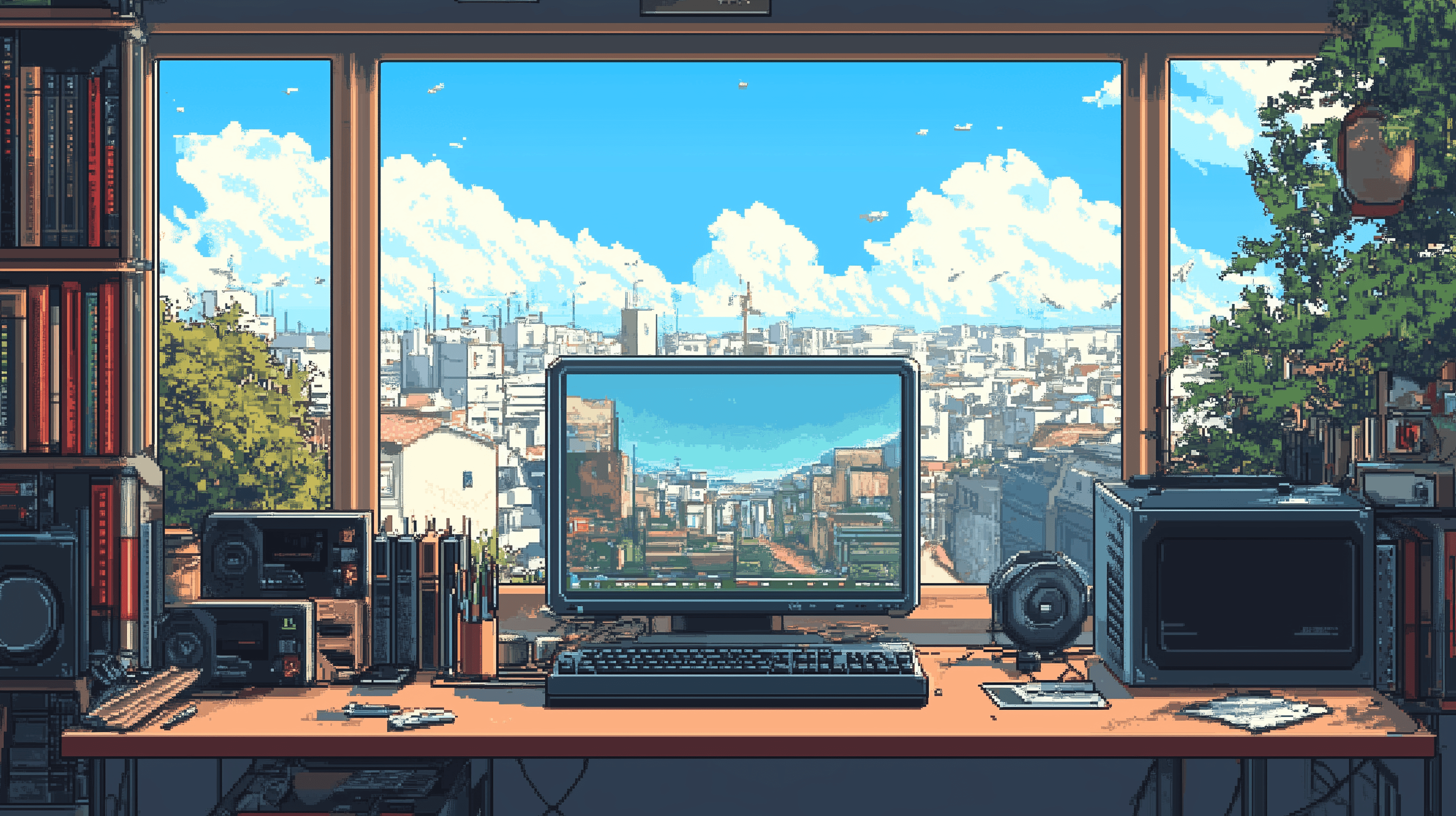 Computer Desk Wallpapers - 4k, HD Computer Desk Backgrounds on WallpaperBat