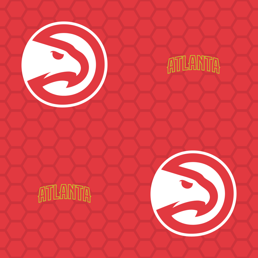 Atlanta Hawks Logo 10.5' L x 24 W Peel and Stick Wallpaper Roll Fathead Color: Red, NFL Team: Arizona Cardinals