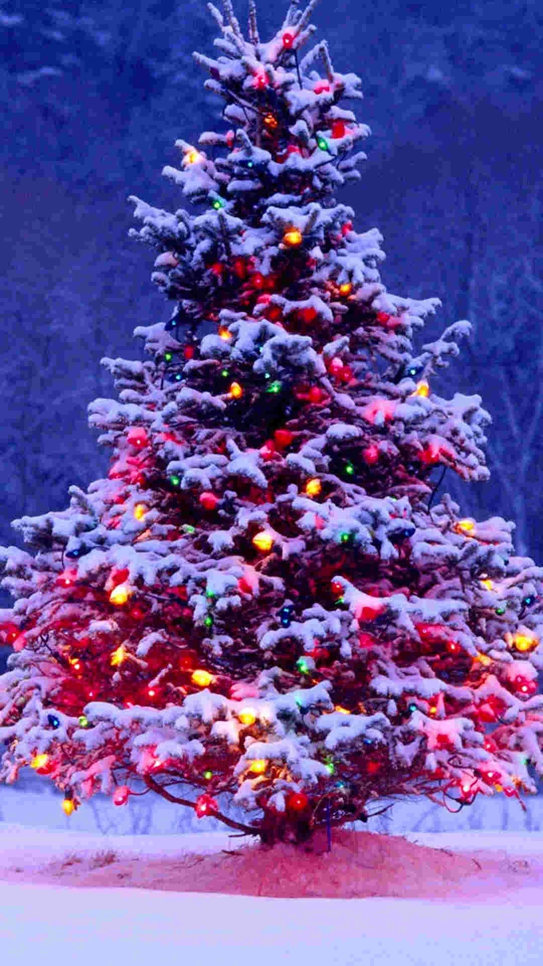 Christmas Lights iPhone Wallpapers 4k, HD Christmas Lights iPhone