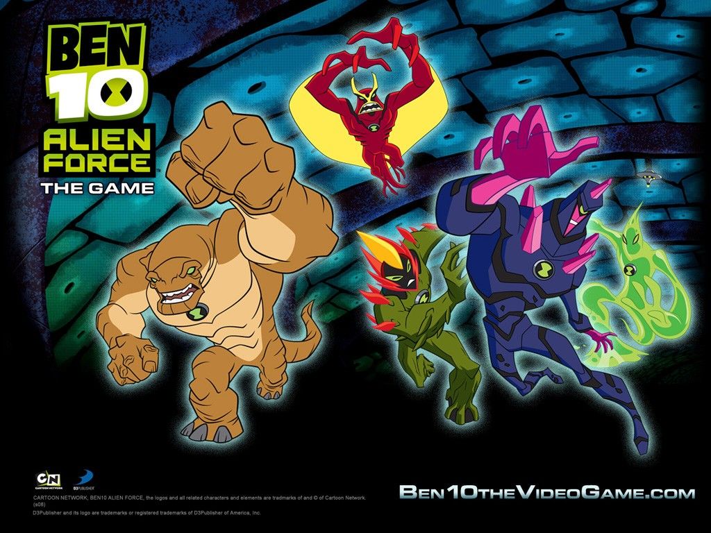 1024x768 Ben 10: Alien Force Wallpaper (1024 x 768 Pixels) Wallpaper