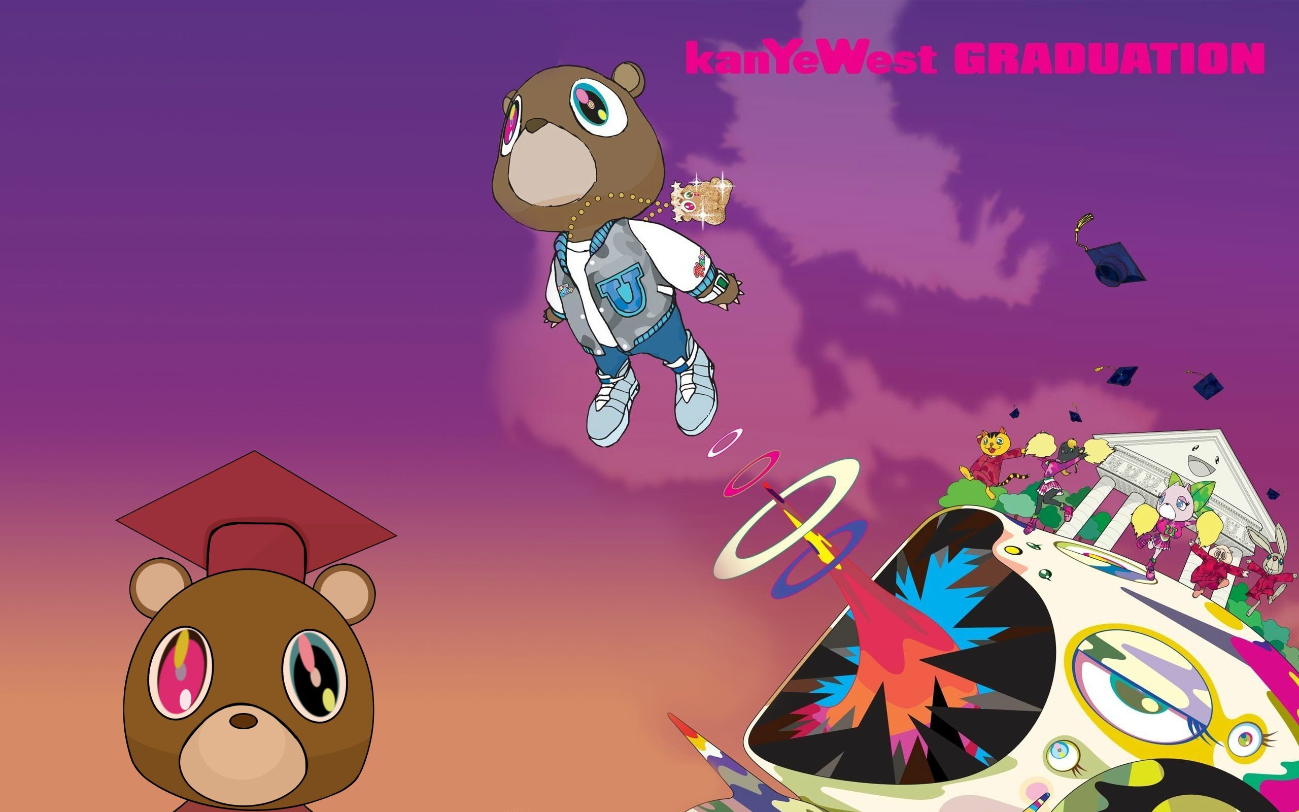 Kanye West Graduation iPhone Wallpapers.