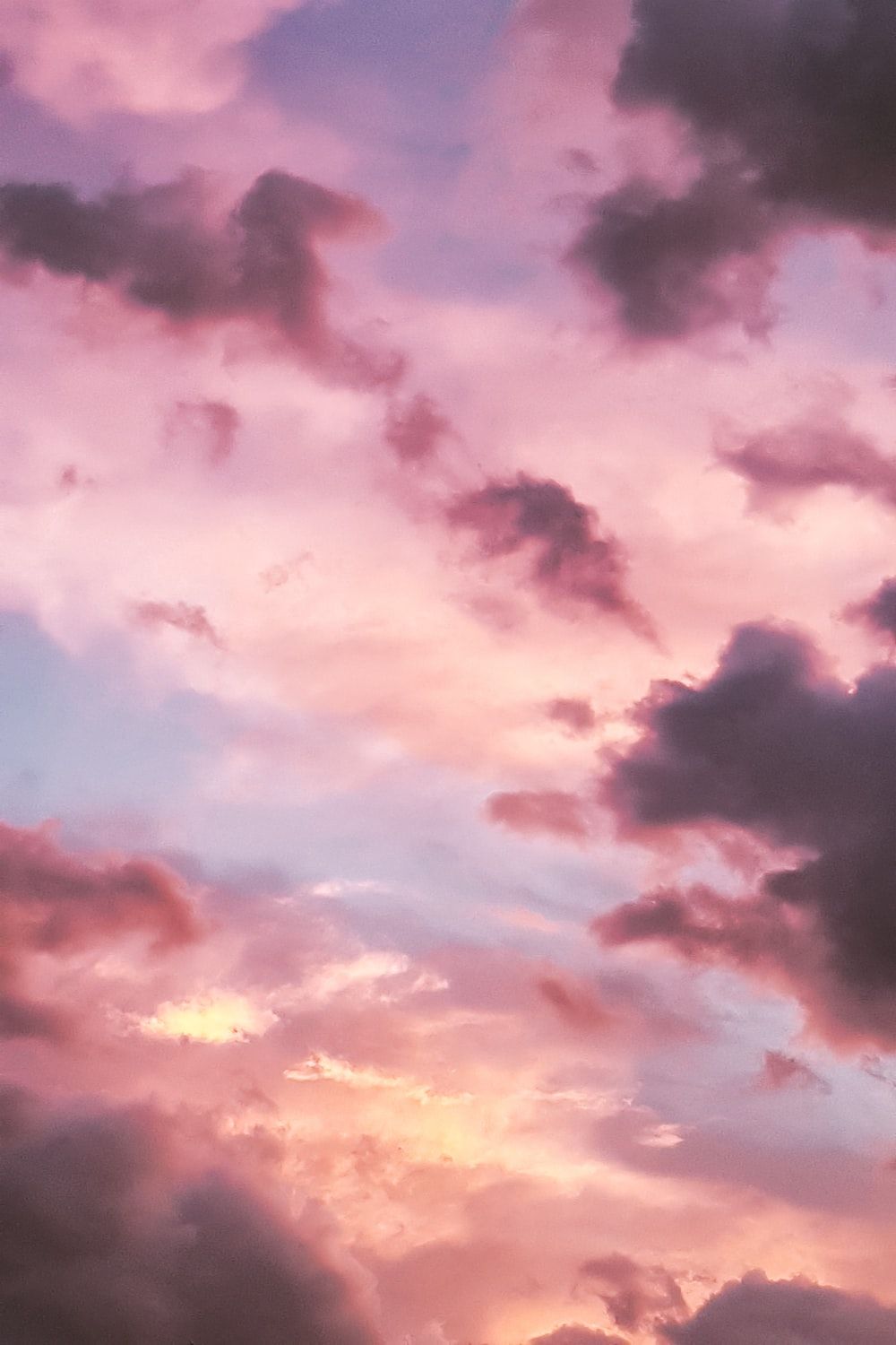 1000x1500 Pink Sky Picture on WallpaperBat
