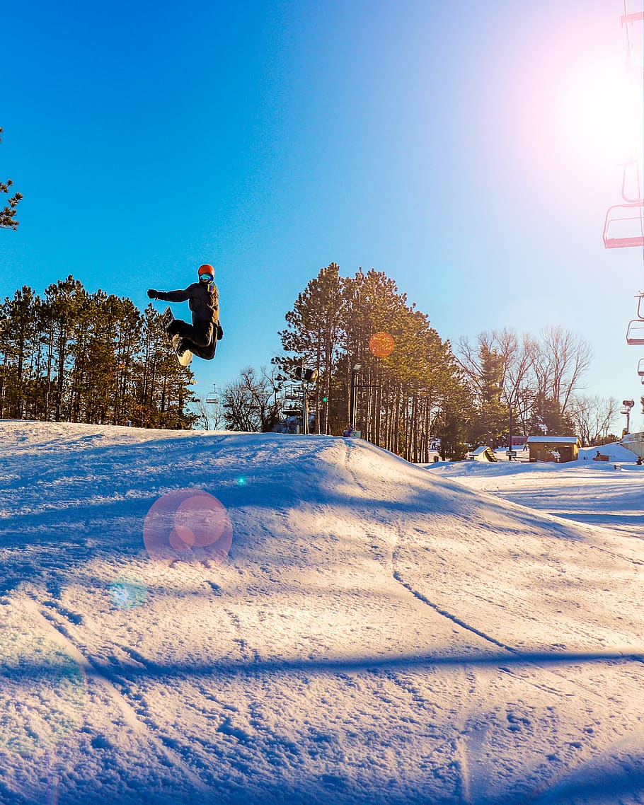 910x1138 HD wallpaper: snowboarding, winter, wisconsin, cascade, skiing ... Wallpaper