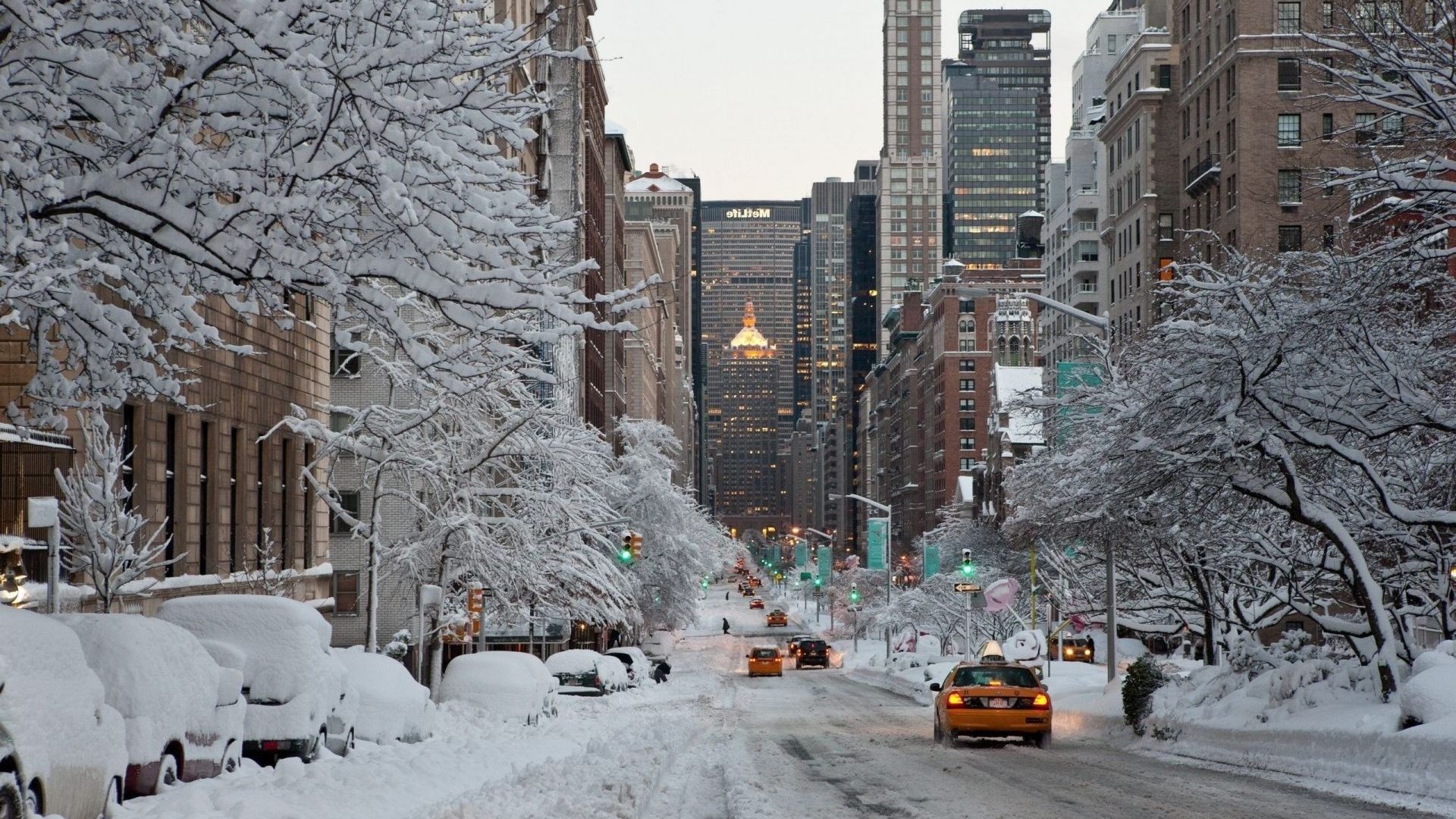 New York Winter Wallpapers - 4k, HD New York Winter Backgrounds on ...