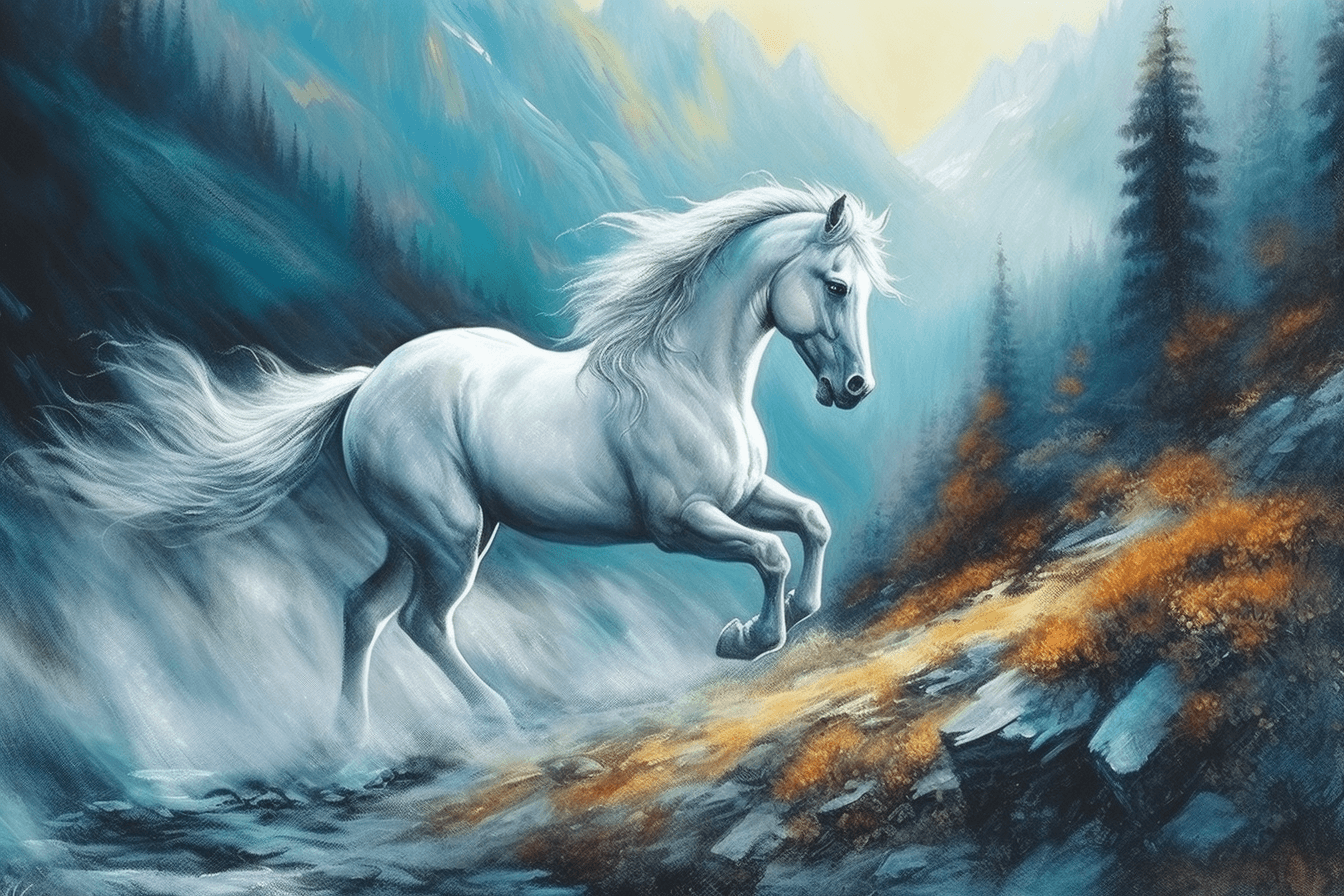 White Horse Wallpapers - 4k, HD White Horse Backgrounds on WallpaperBat