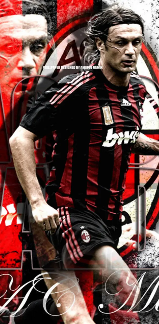 630x1280 Paolo Maldini wallpaper by ElnazTajaddod - Download on ZEDGE™ | cc38 Wallpaper