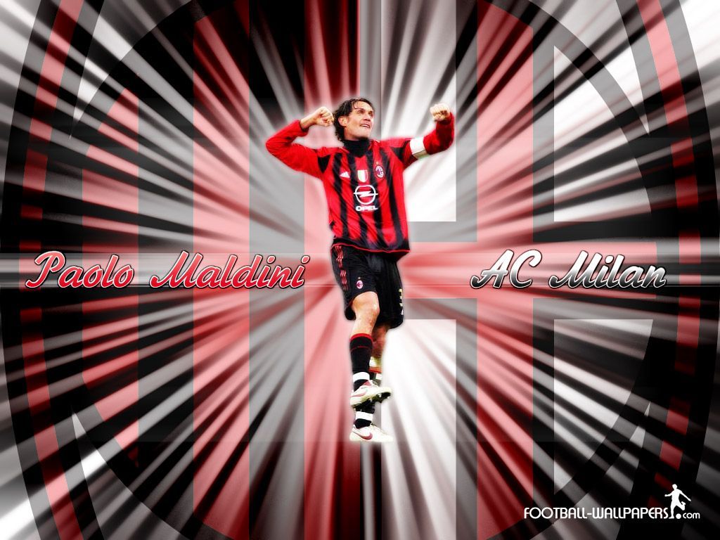 1024x768 Paolo Maldini Wallpaper