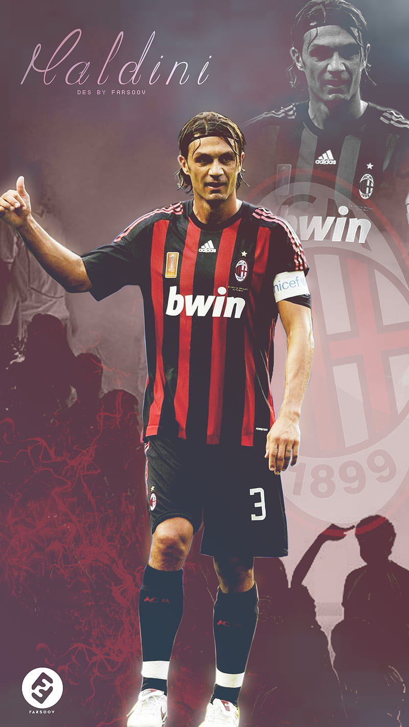 800x1422 Maldini, milan, HD phone wallpaper | Peakpx Wallpaper