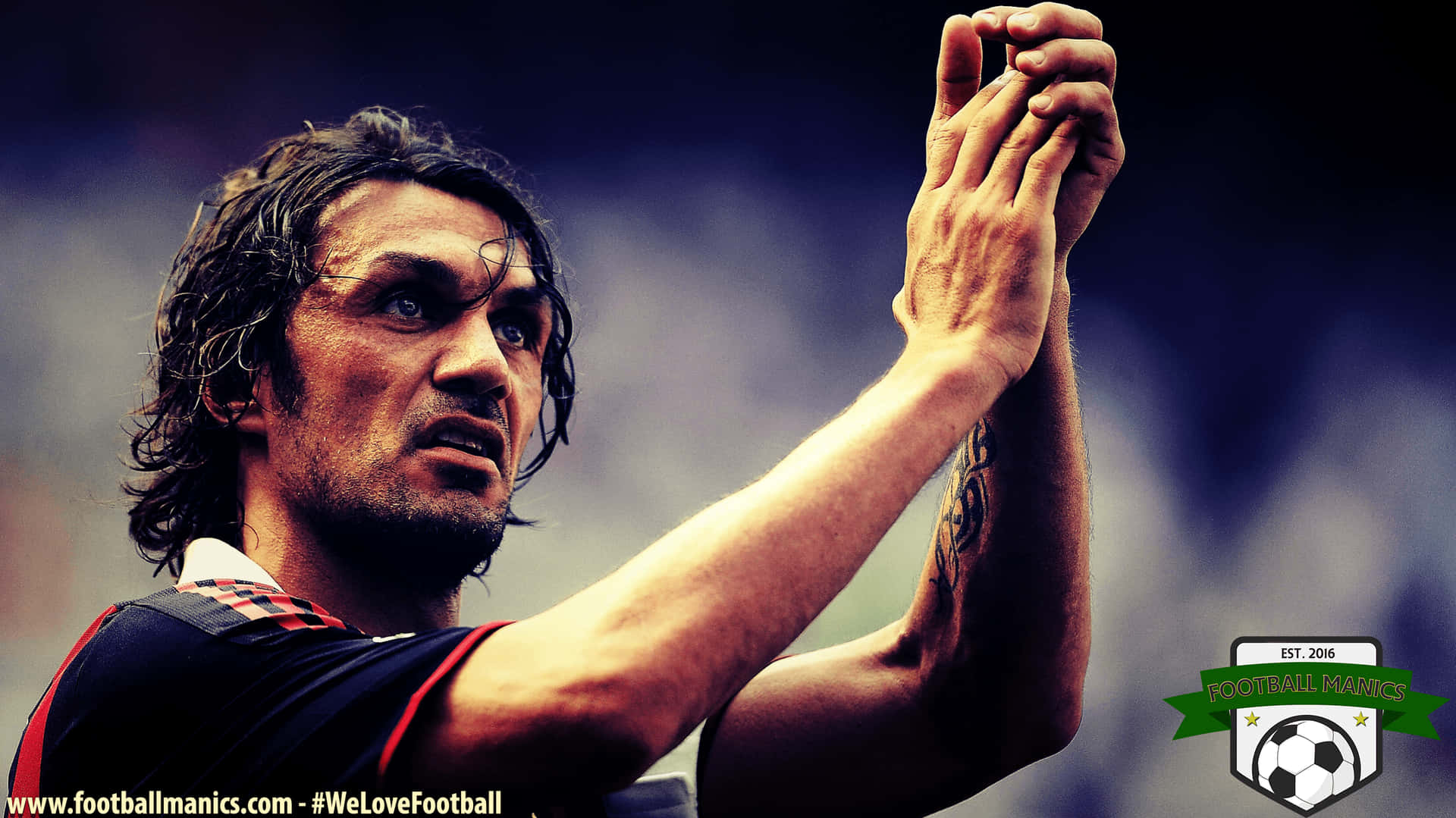 1920x1079 Download Landscape Home Screen Paolo Maldini Wallpaper | Wallpapers.com Wallpaper