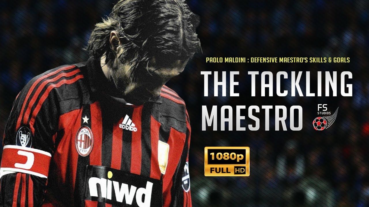 1280x720 Paolo Maldini ○ The Tackling Maestro - YouTube Wallpaper