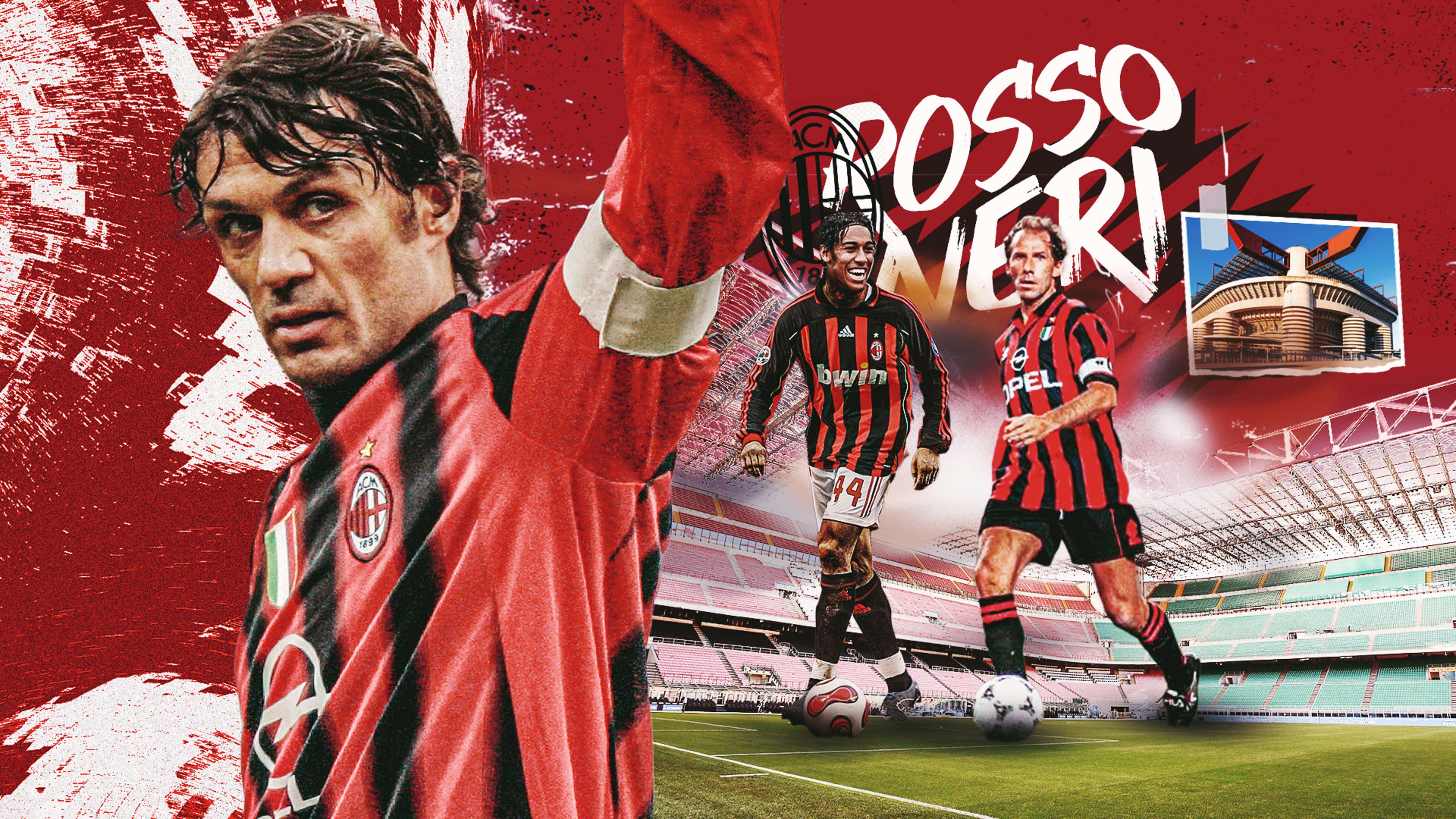 3840x2160 AC Milan's best academy graduates of all time: From Maldini to Donnarumma,  Baresi to Aubameyang | Goal.com US Wallpaper