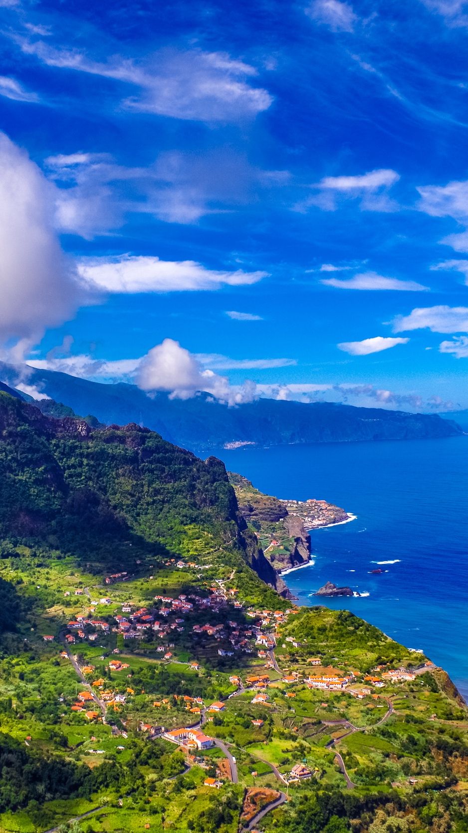 938x1668 Wallpaper Madeira, Portugal, Island, Sea, Mountains - Madeira 4k ... Wallpaper