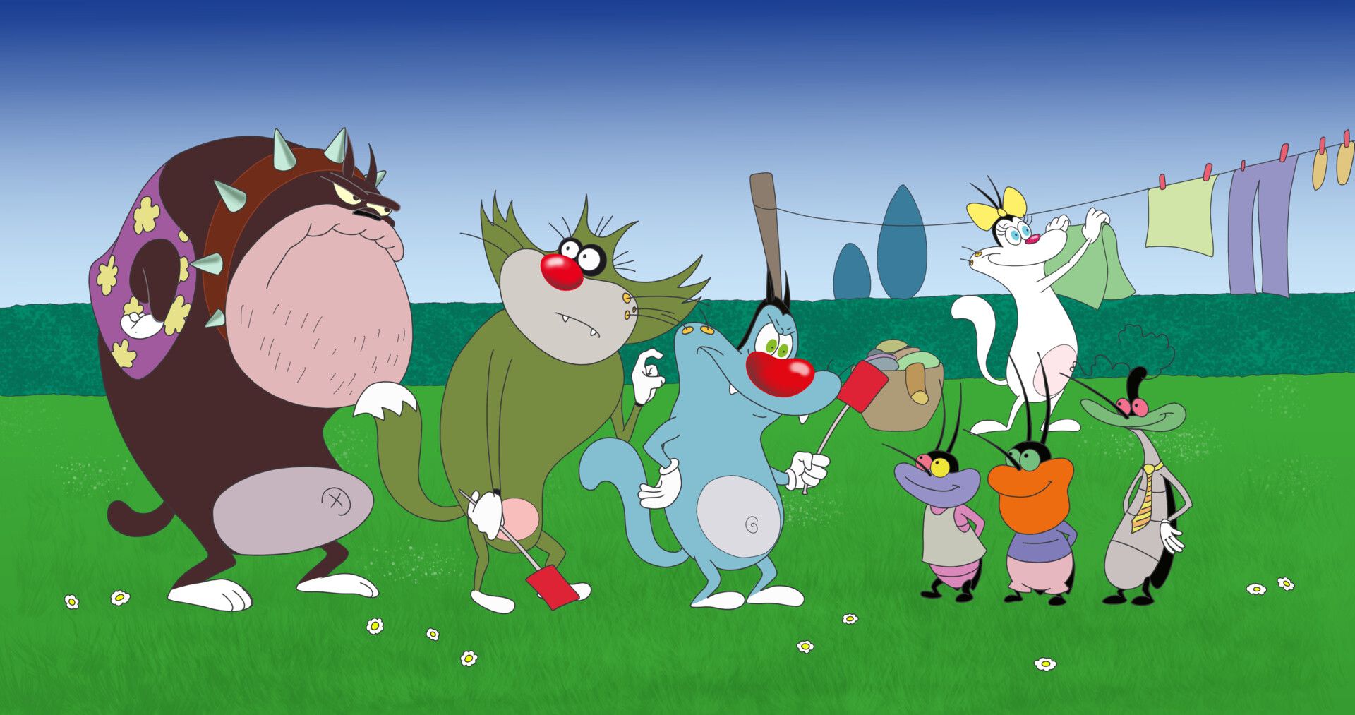 Oggy and The Cockroaches Wallpapers - 4k, HD Oggy and The Cockroaches ...