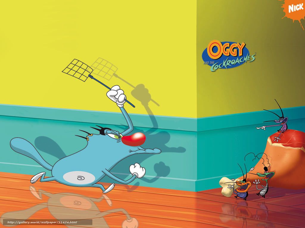 Oggy And The Cockroaches Wallpapers 4k Hd Oggy And The Cockroaches Backgrounds On Wallpaperbat