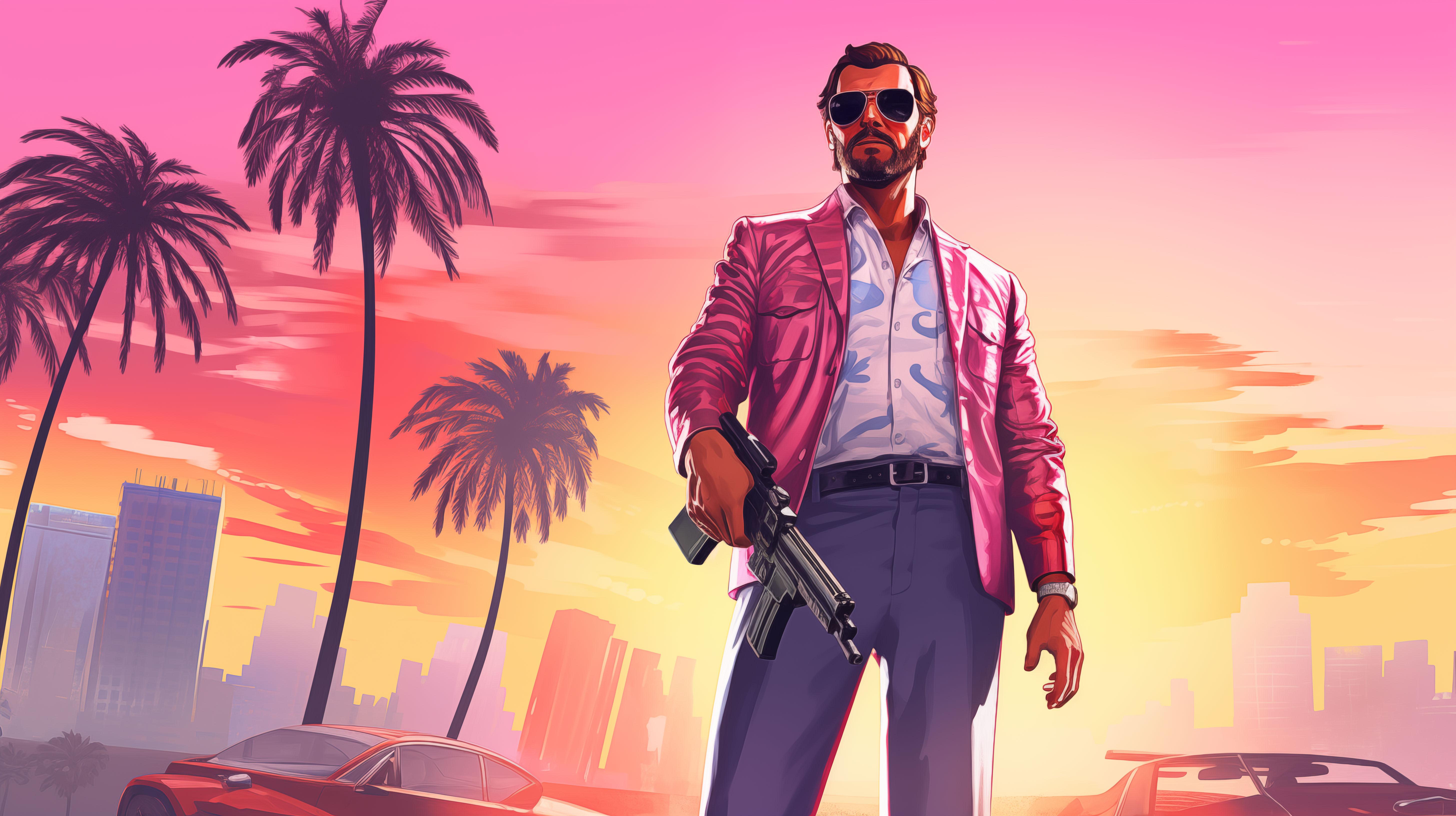 Vice City Wallpapers - 4k, HD Vice City Backgrounds on WallpaperBat