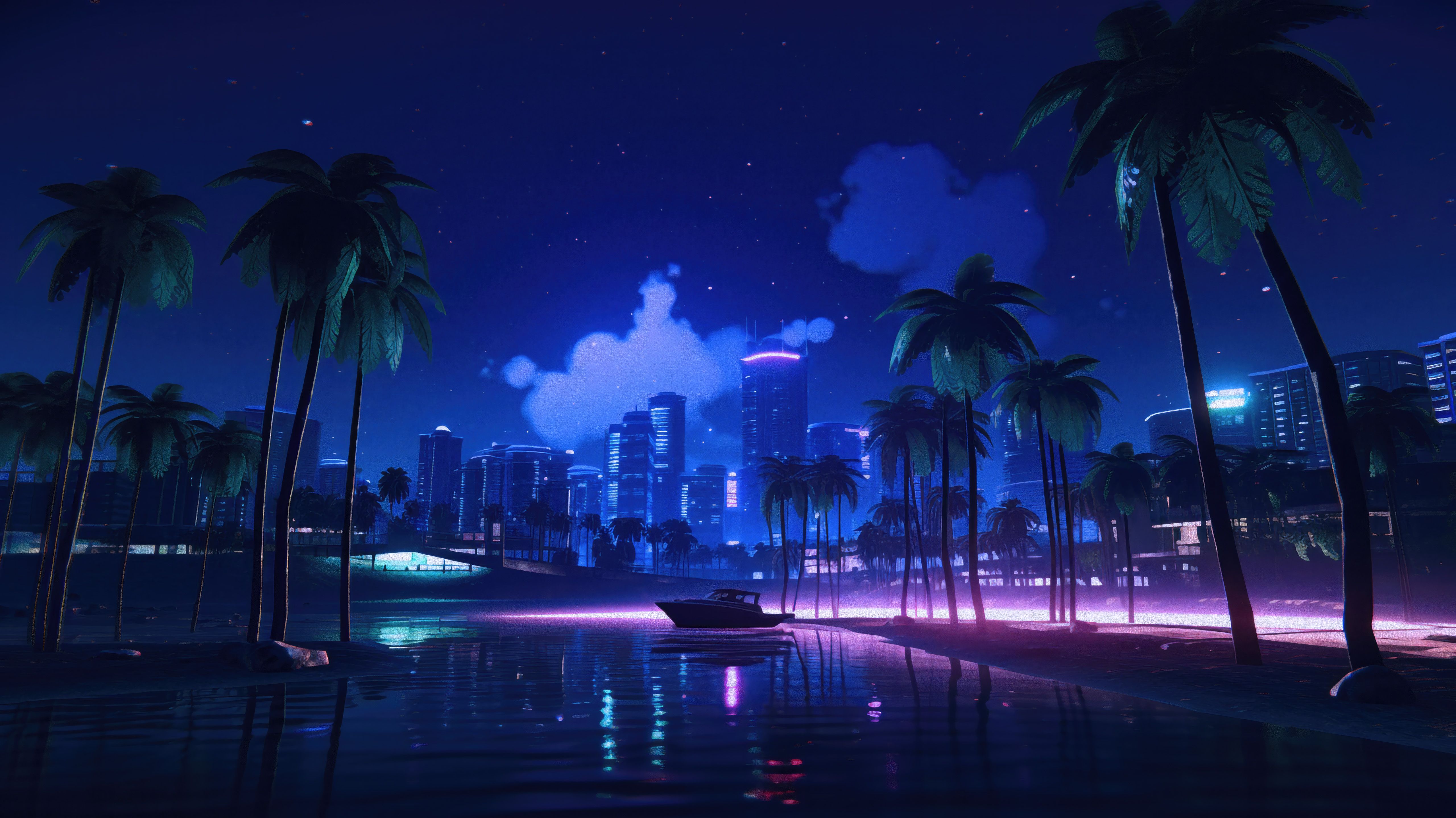 Vice City Wallpapers - 4k, HD Vice City Backgrounds on WallpaperBat