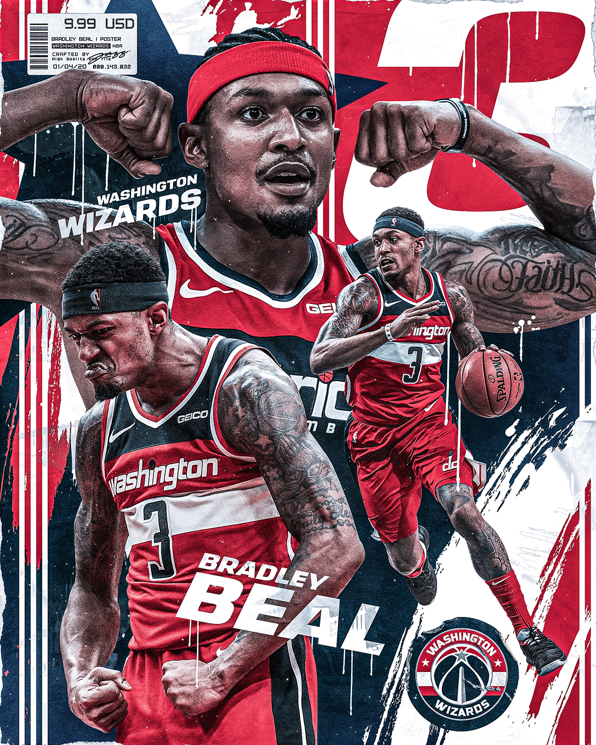 Bradley Beal Wallpapers - 4k, HD Bradley Beal Backgrounds on WallpaperBat