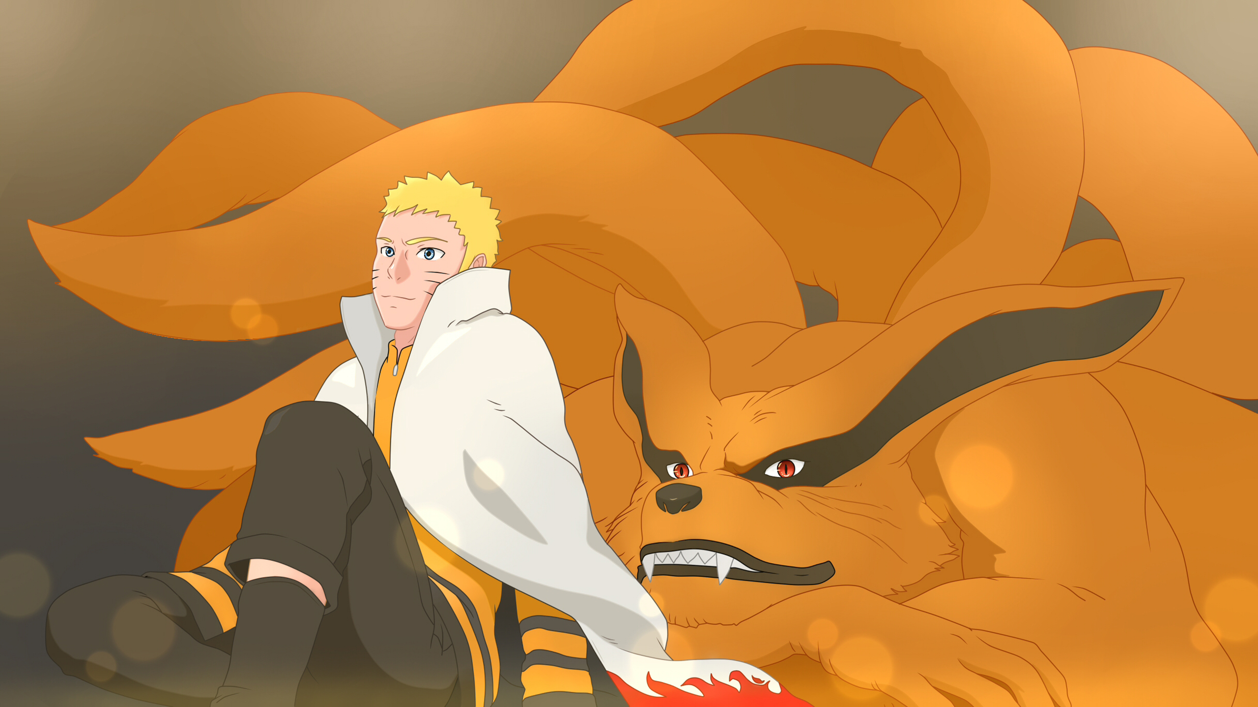 2560x1440 <b>Kurama</b> Naruto Uzumaki HD Naruto Wallpaper.