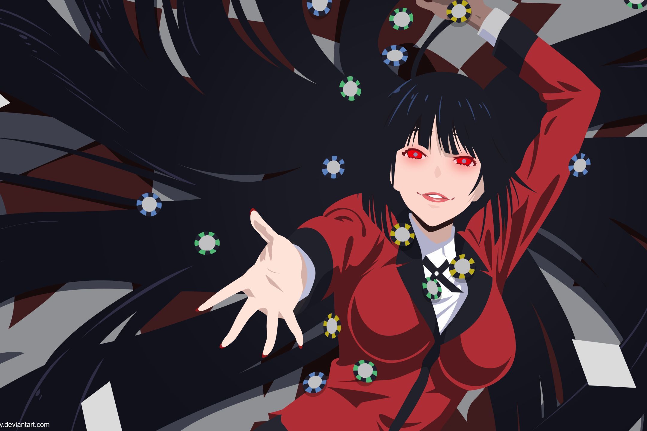 Yumeko Jabami Wallpapers - 4k, HD Yumeko Jabami Backgrounds on WallpaperBat