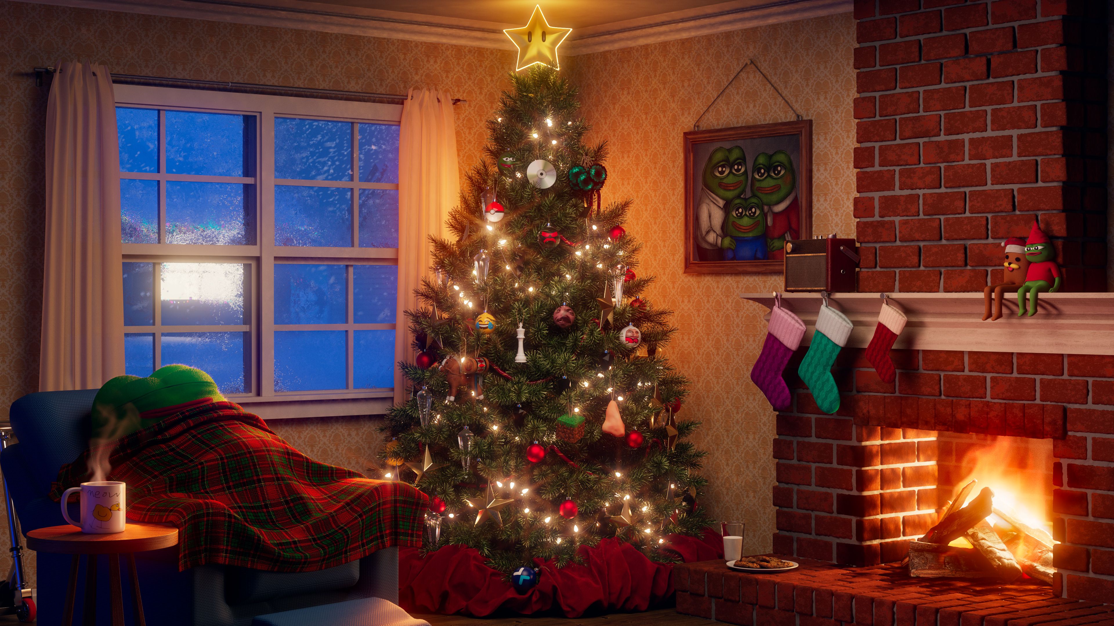 4K Christmas Wallpapers - 4k, HD 4K Christmas Backgrounds on WallpaperBat