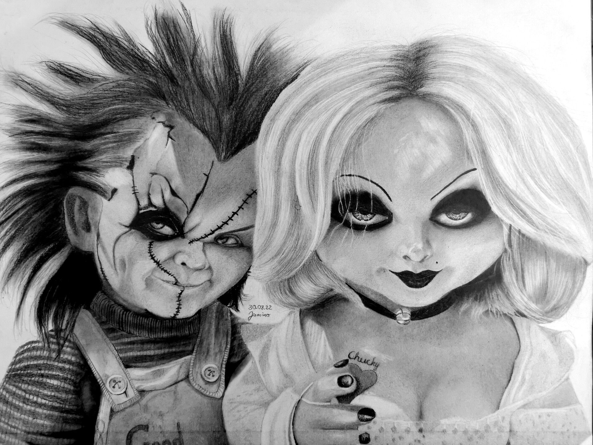 Chucky and Tiffany Wallpapers - 4k, HD Chucky and Tiffany Backgrounds ...