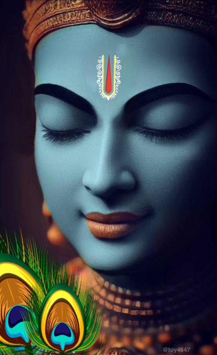 shri krishna wallpaper 4k iphone