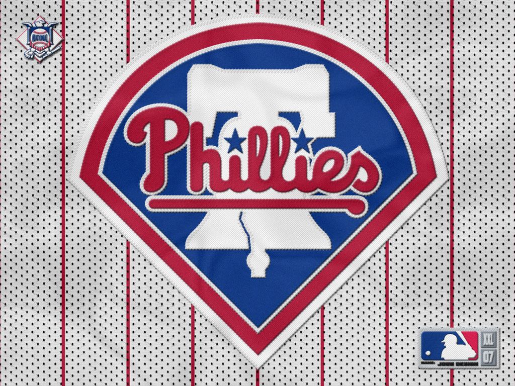 Philadelphia Phillies Glossy Red Wallpaper [iOS4 Retina Di…