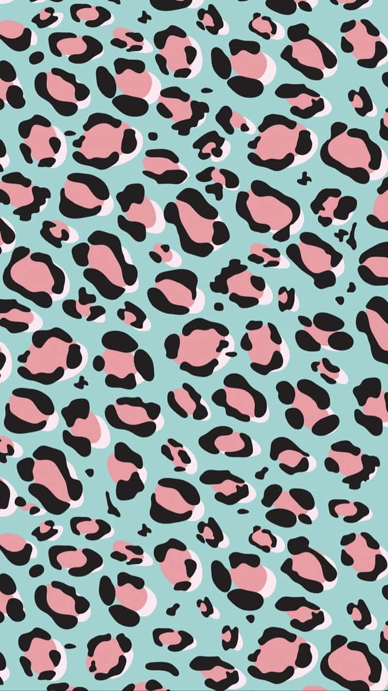 800x1422 Pink Cute Cheetah Print Wallpaper ... Wallpaper