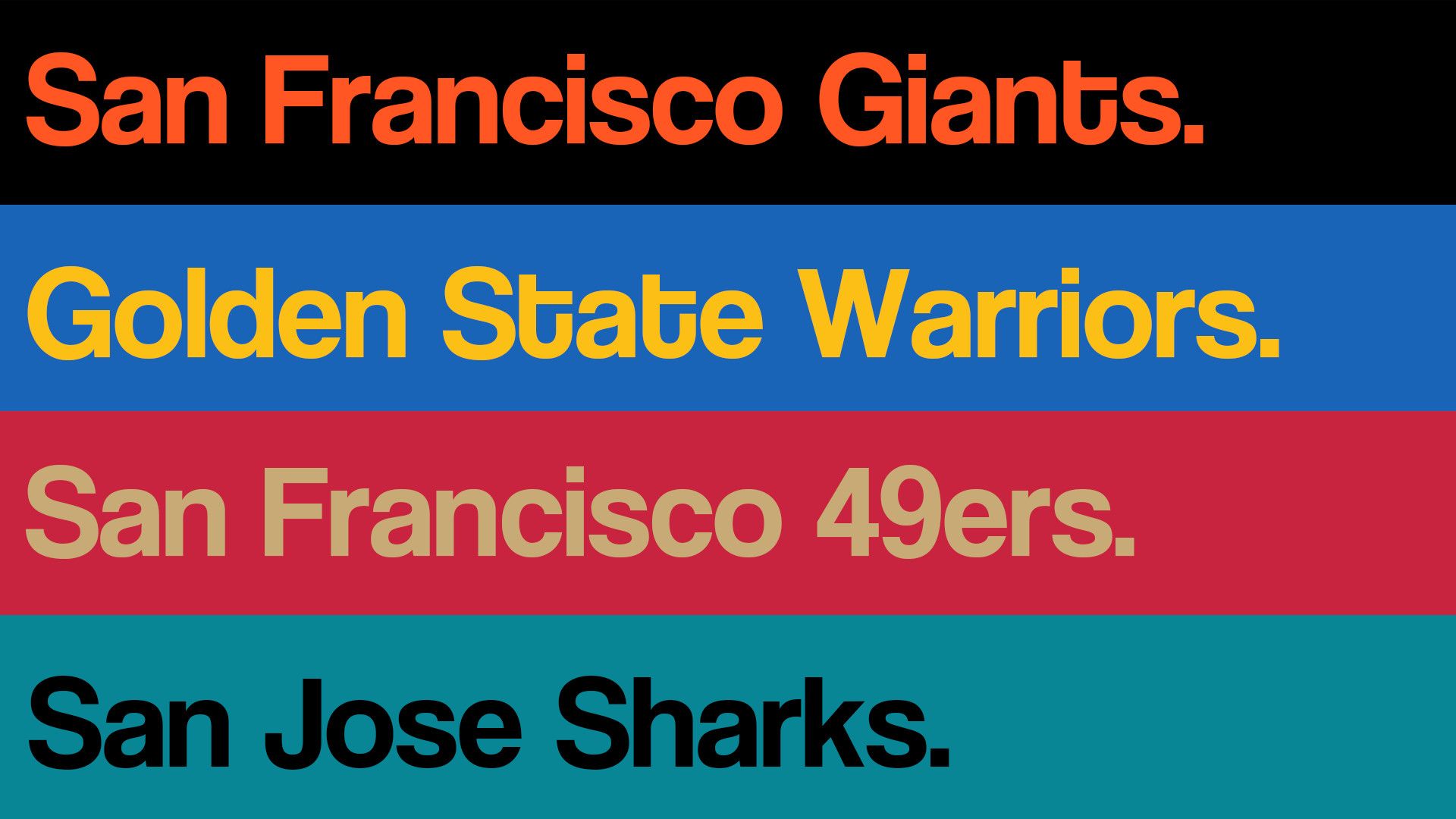 Bay Area Sports #niners #giants #warriors #sharks #california