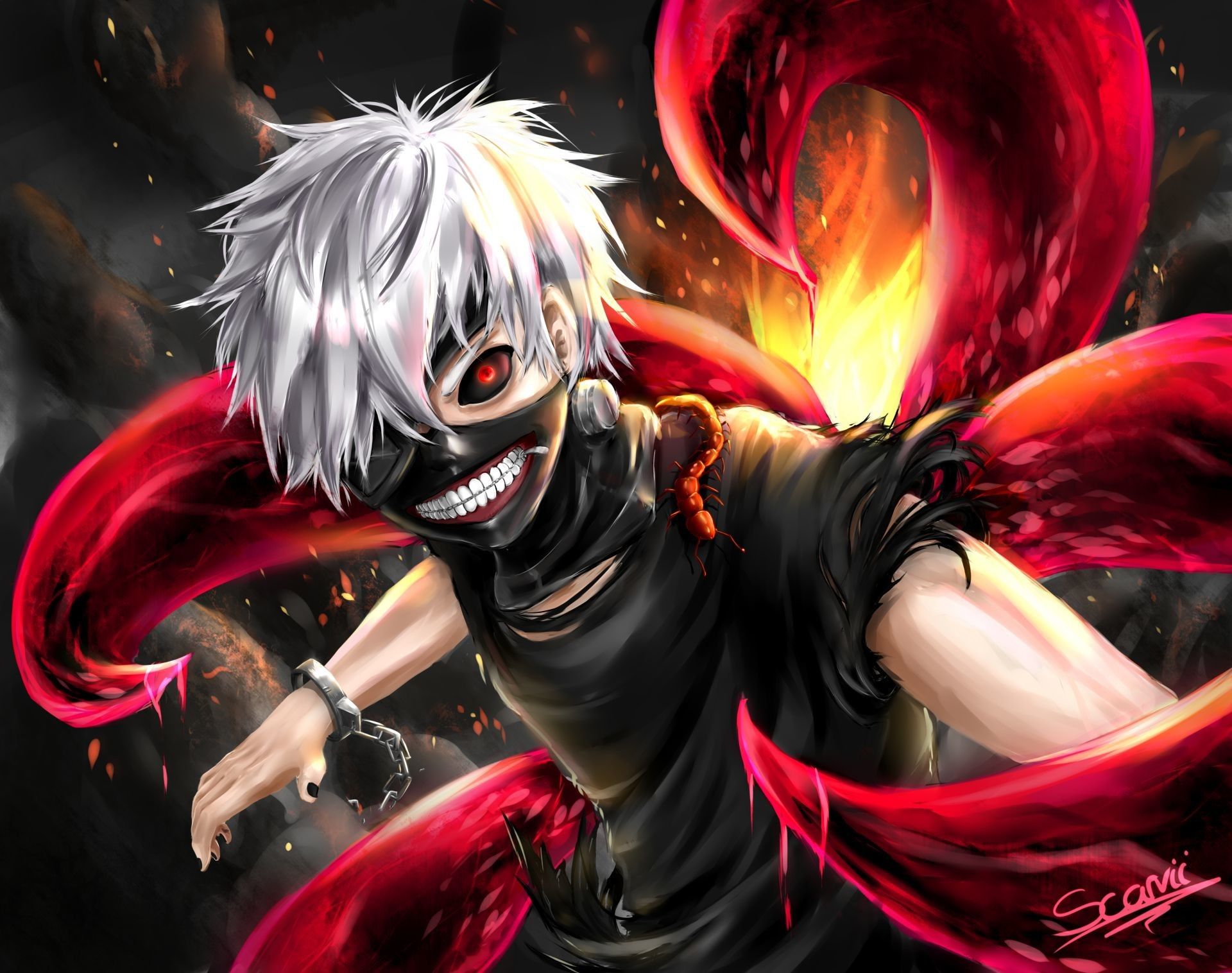 Download wallpapers 4k, Ken Kaneki, darkness, Tokyo Ghoul, manga, Sasaki  Haise, artwork for desktop with resolution 3840x2400. High Quality HD  pictures wallpapers