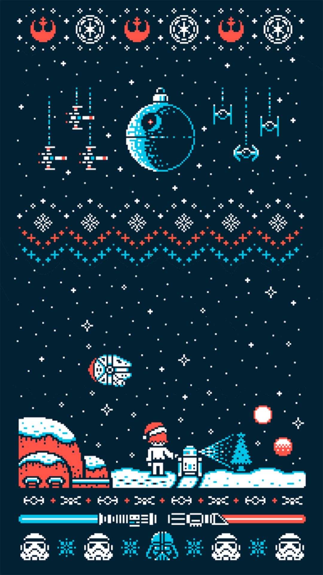 1080x1920 Free Christmas Wallpaper for iPhone - Cute and Vintage Background on WallpaperBat