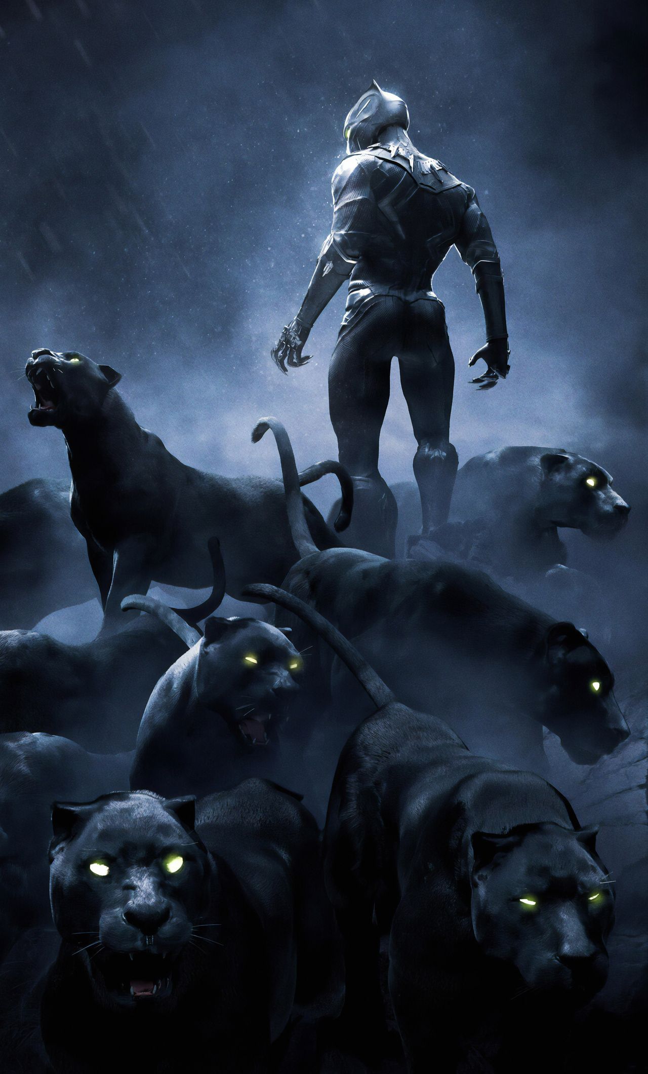 Black Panther Mobile Wallpapers - 4k, HD Black Panther Mobile ...