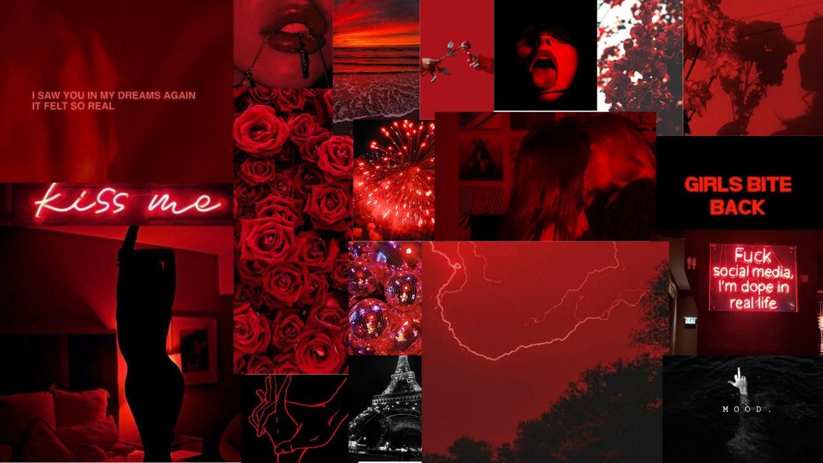 Red Aesthetic Desktop Wallpapers - 4k, HD Red Aesthetic Desktop ...