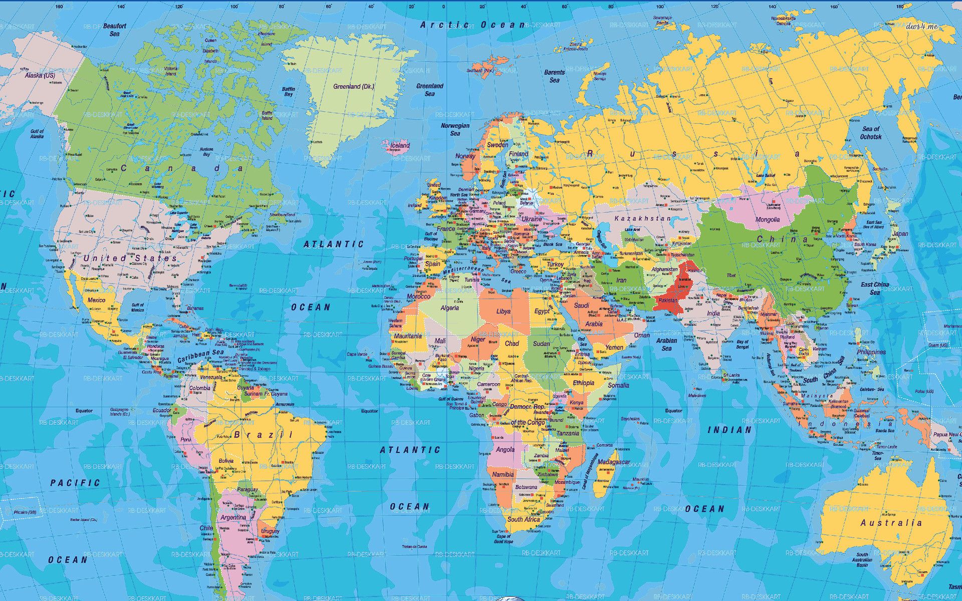 1920x1200 Wallpaper of World Map (62+ images) Wallpaper