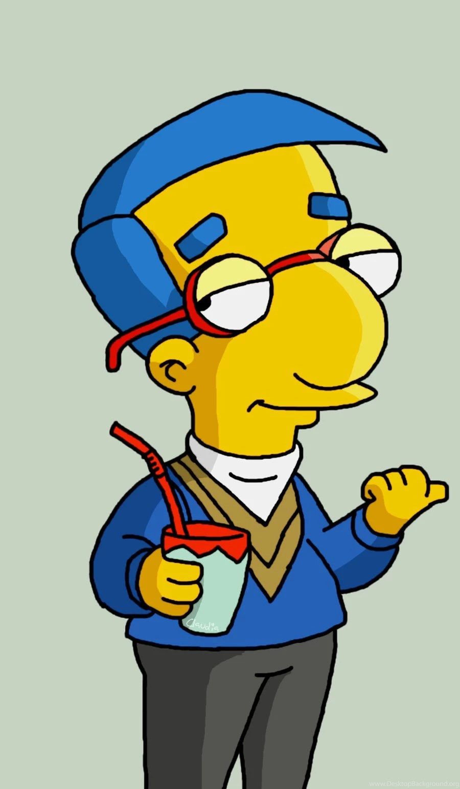 Milhouse Wallpapers - 4k, Hd Milhouse Backgrounds On Wallpaperbat