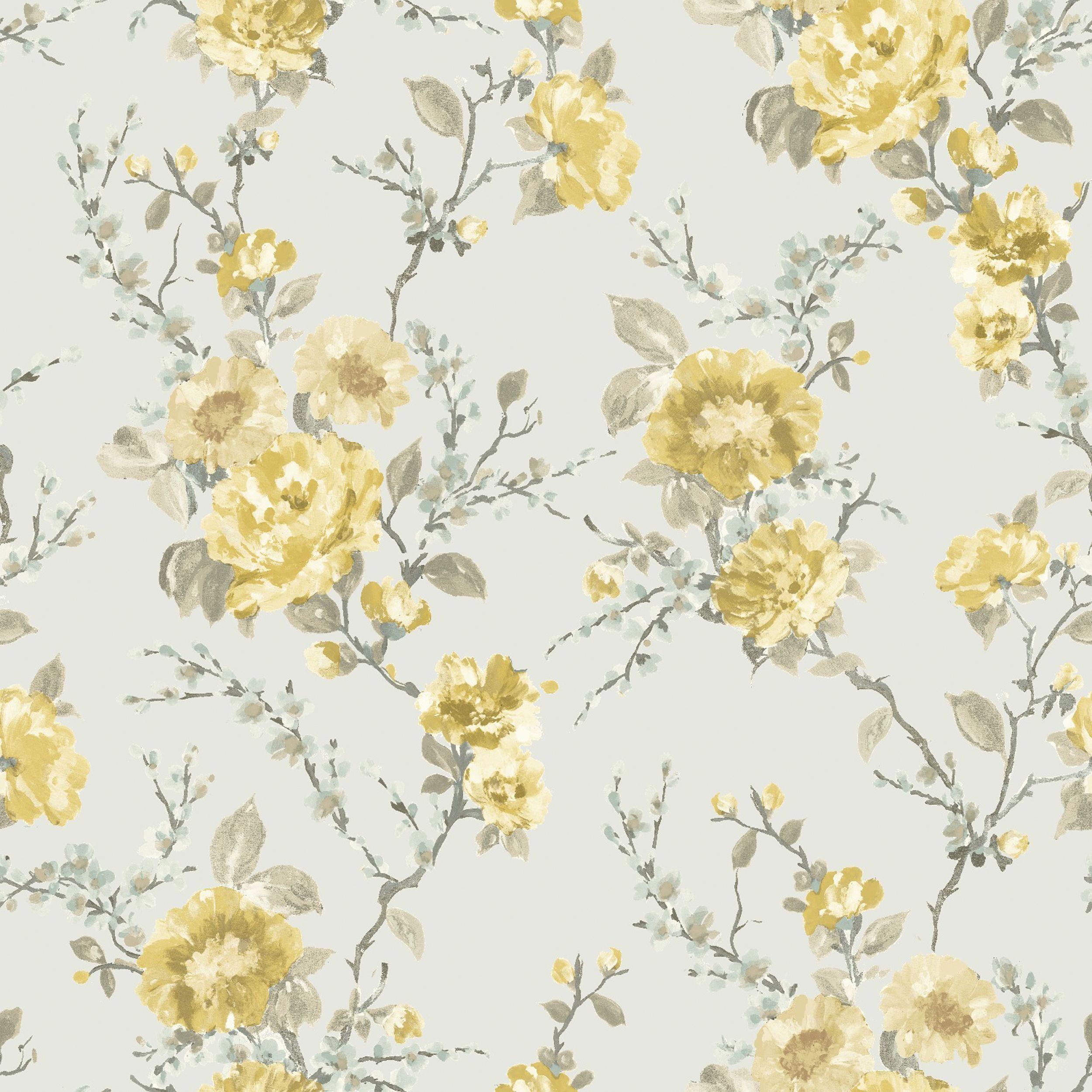 Vintage Yellow Floral Wallpapers - 4k, HD Vintage Yellow Floral