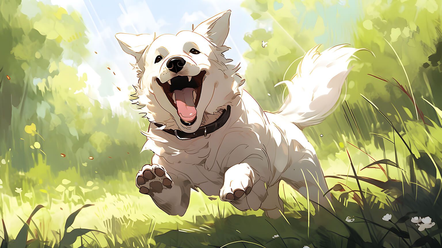 Anime Dog Wallpapers - 4k, HD Anime Dog Backgrounds on WallpaperBat