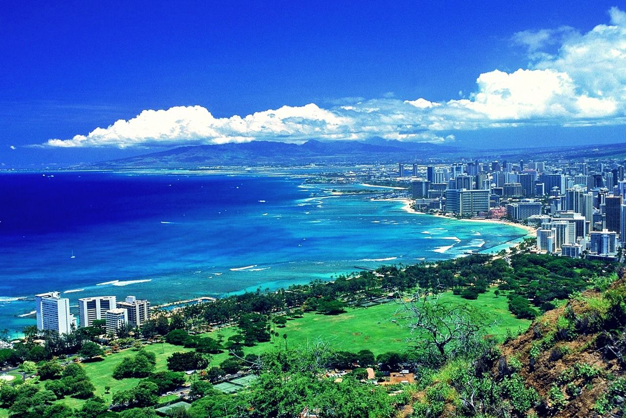 1280x854 Free download honolulu scenery landscape Honolulu Hawaii [1280x854 ... Wallpaper