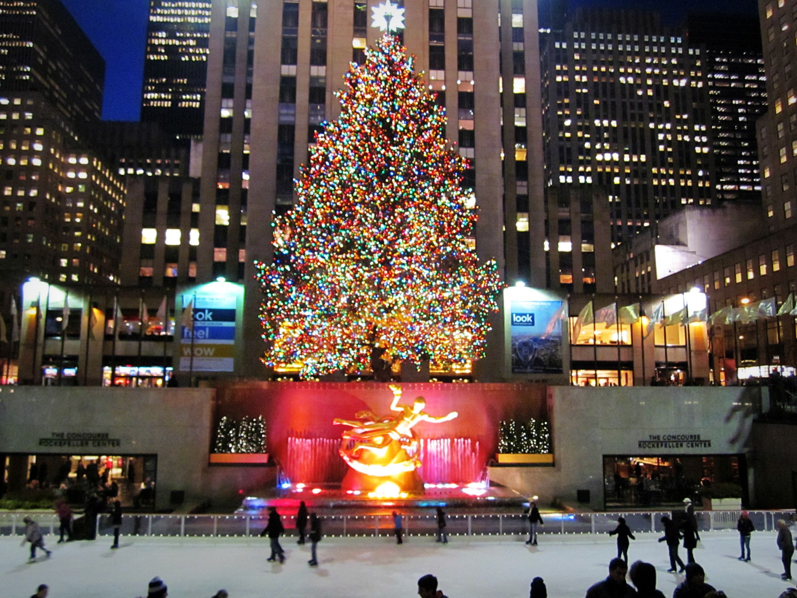 New York Christmas Wallpapers 4k, HD New York Christmas Backgrounds