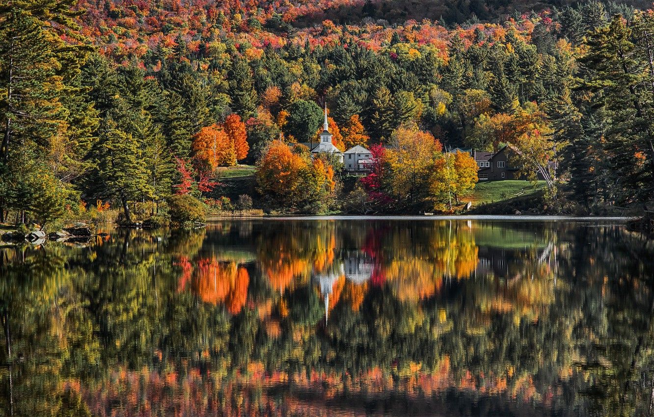 Autumn Church Wallpapers - 4k, HD Autumn Church Backgrounds on WallpaperBat