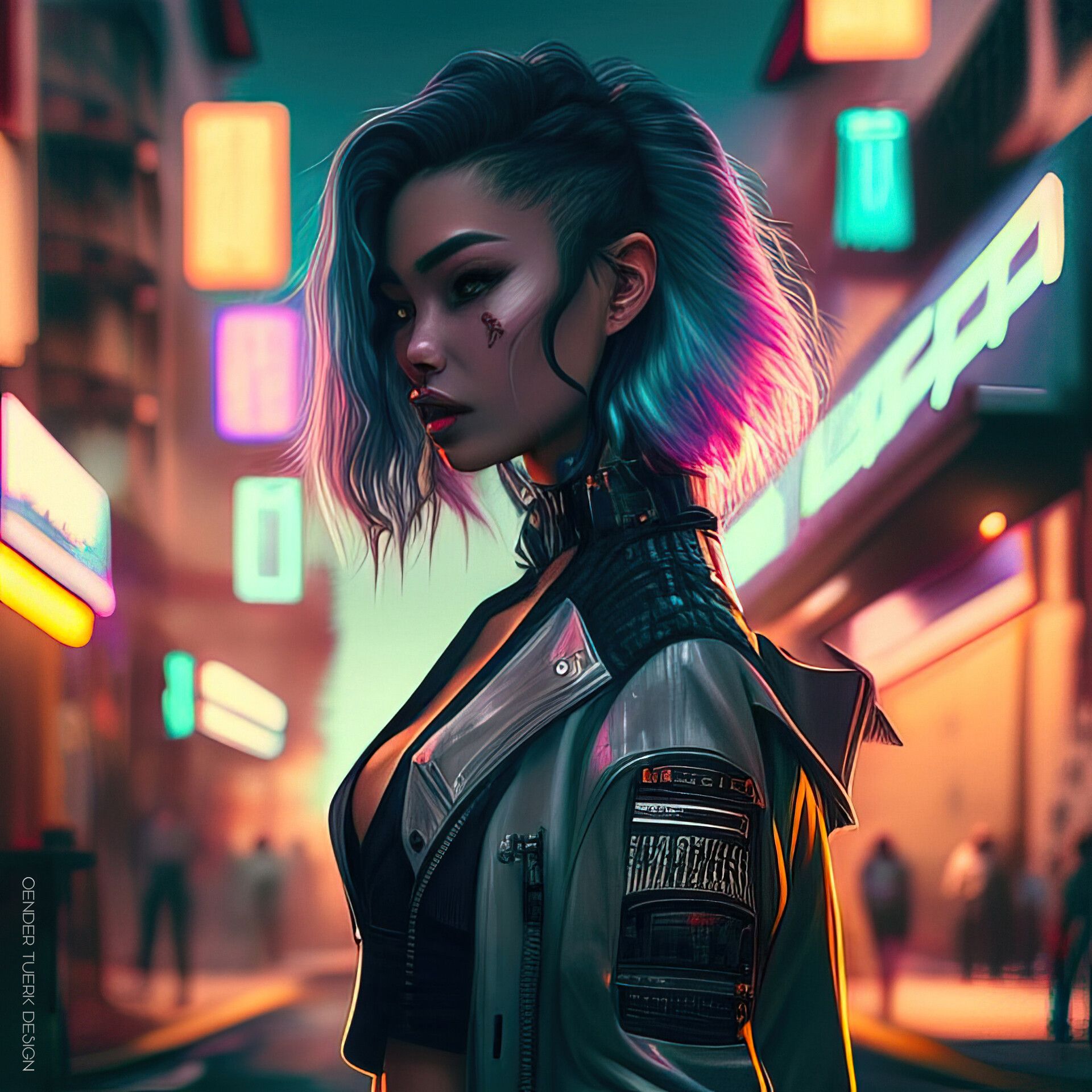 Cyberpunk Girl Wallpapers - 4k, HD Cyberpunk Girl Backgrounds on ...