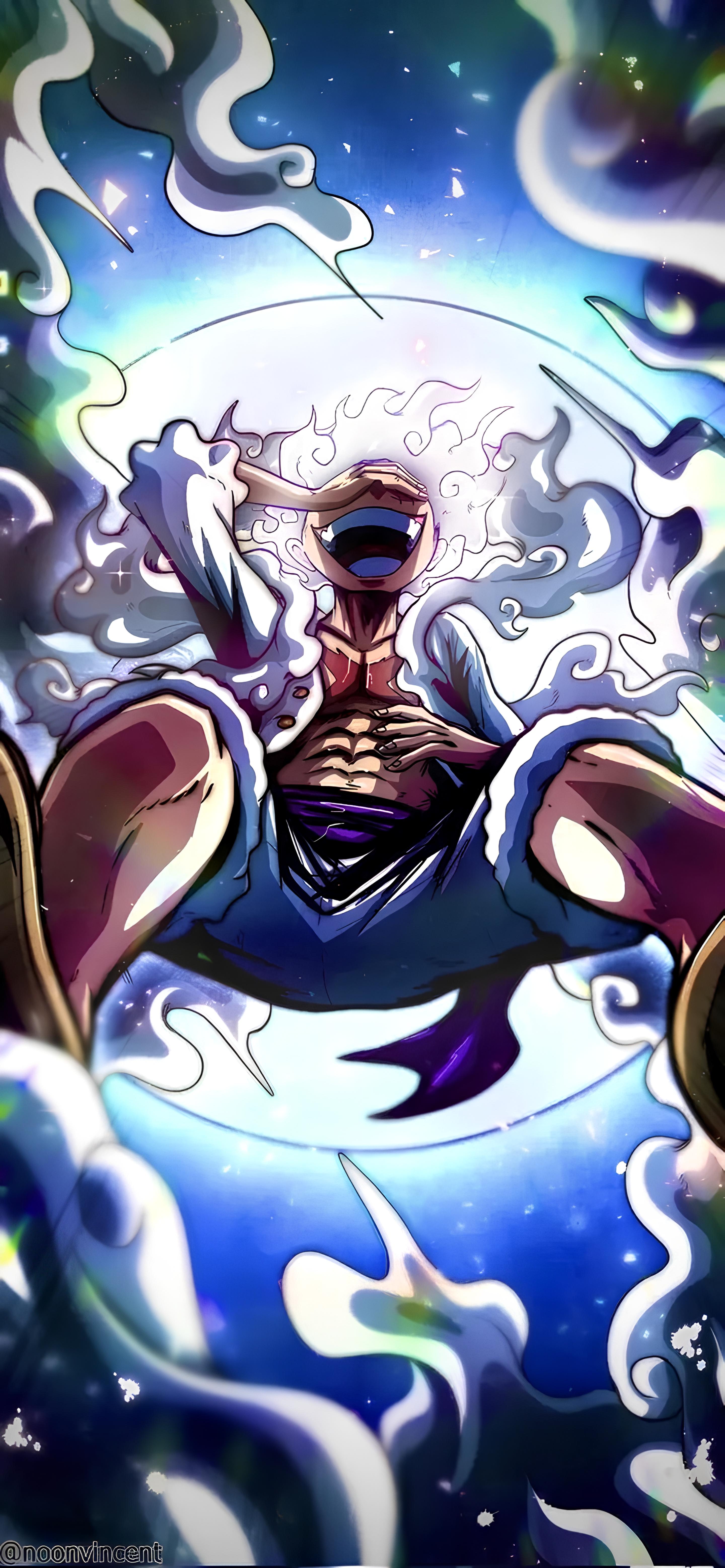 Hydros on X: GEAR 5 in One Piece Treasure Cruise! [Mystical Figure in  White] Monkey D. Luffy HD Art, 4K PC Wallpaper, 4K Phone Wallpaper! #OPTC # ONEPIECE  / X