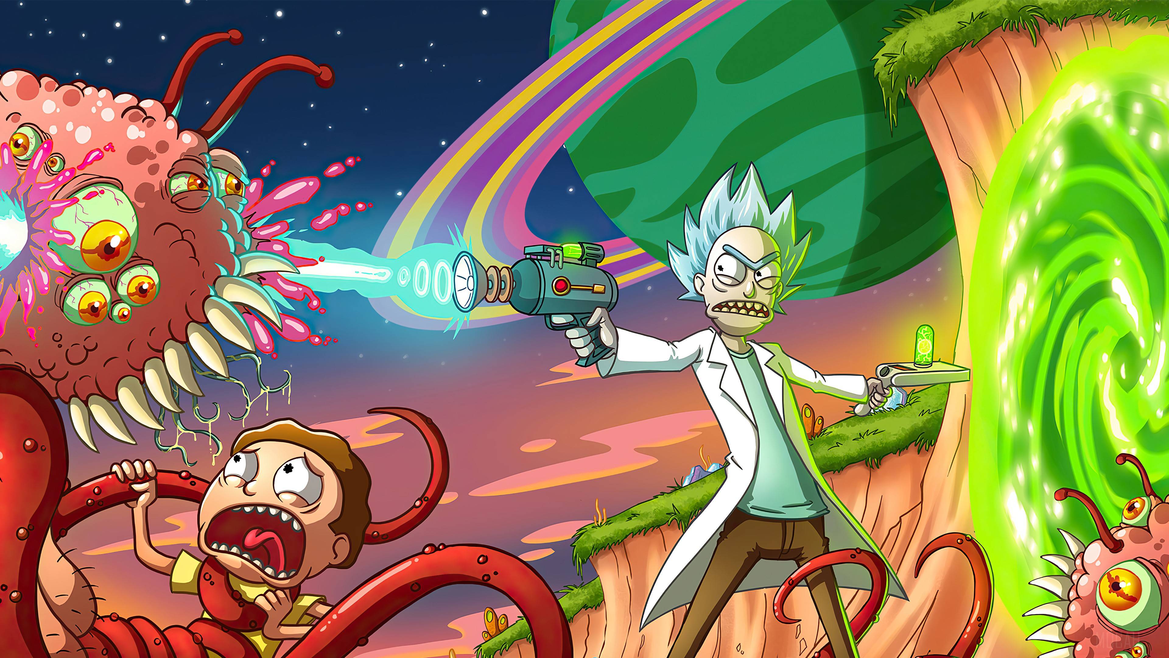 4K Rick and Morty Wallpapers - 4k, HD 4K Rick and Morty Backgrounds on ...