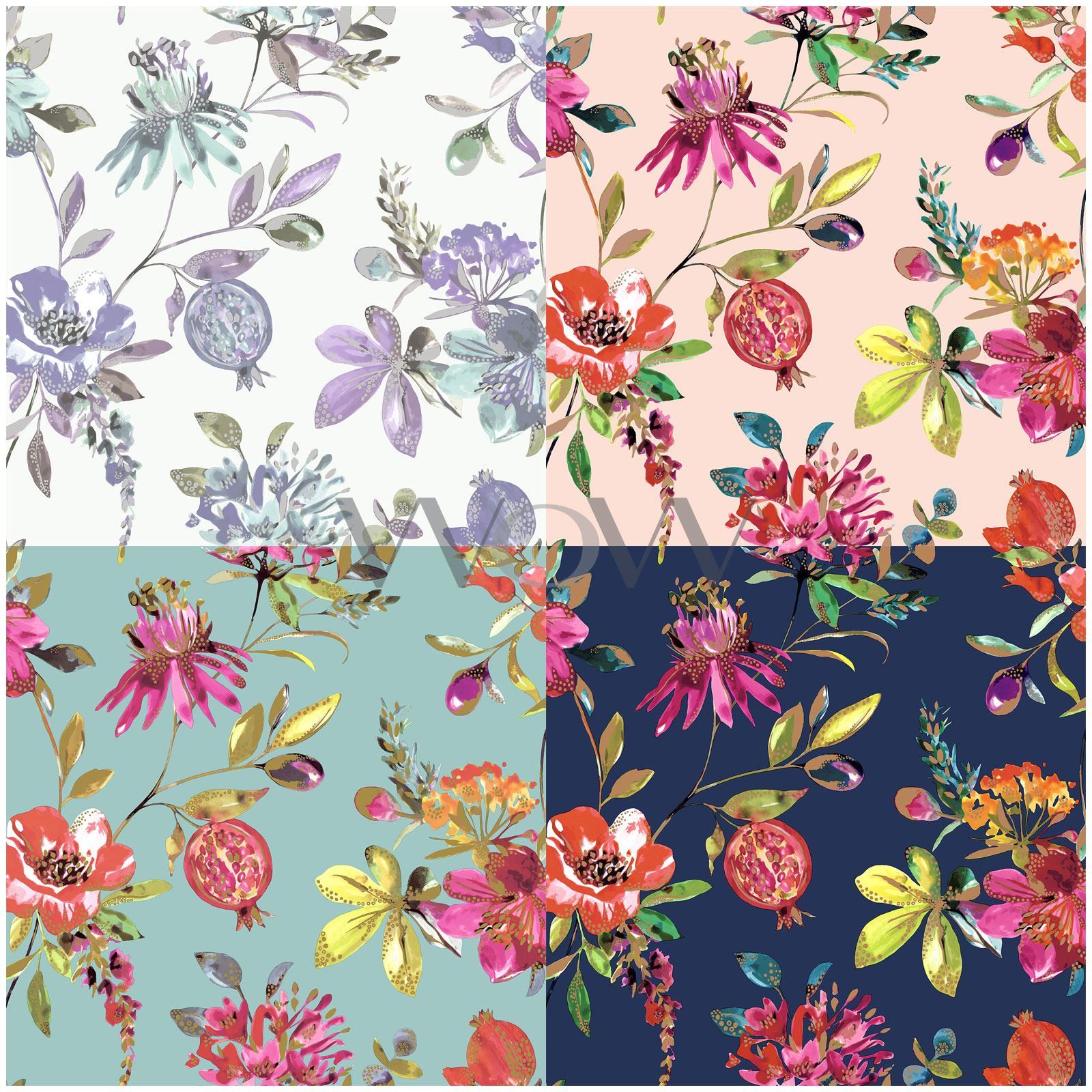 Navy Floral Wallpapers - 4k, HD Navy Floral Backgrounds on WallpaperBat