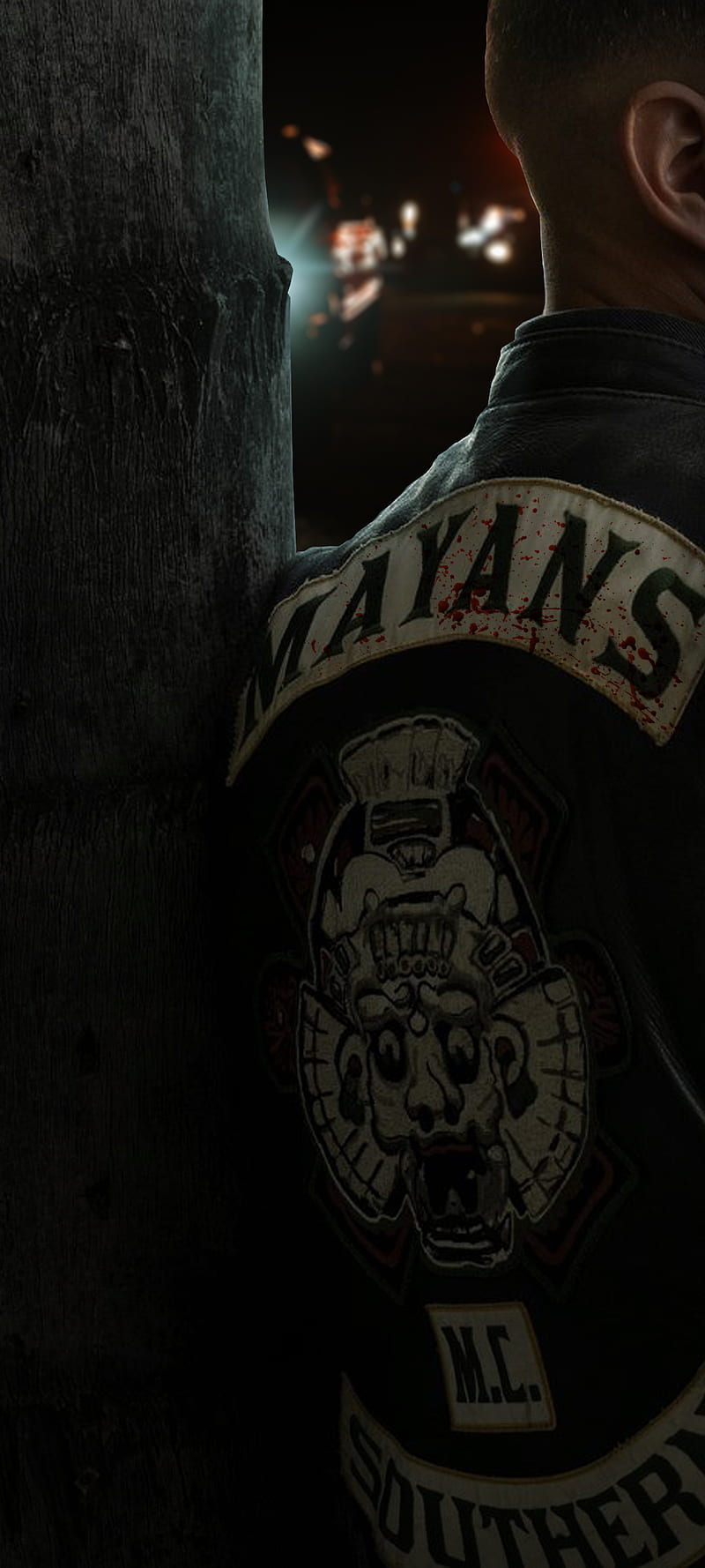 800x1778 Mayans MC, ez, ez reyes, fx, lights, mayansmc, motorcycle, soa, sons of anarchy, HD phone wallpaper on WallpaperBat
