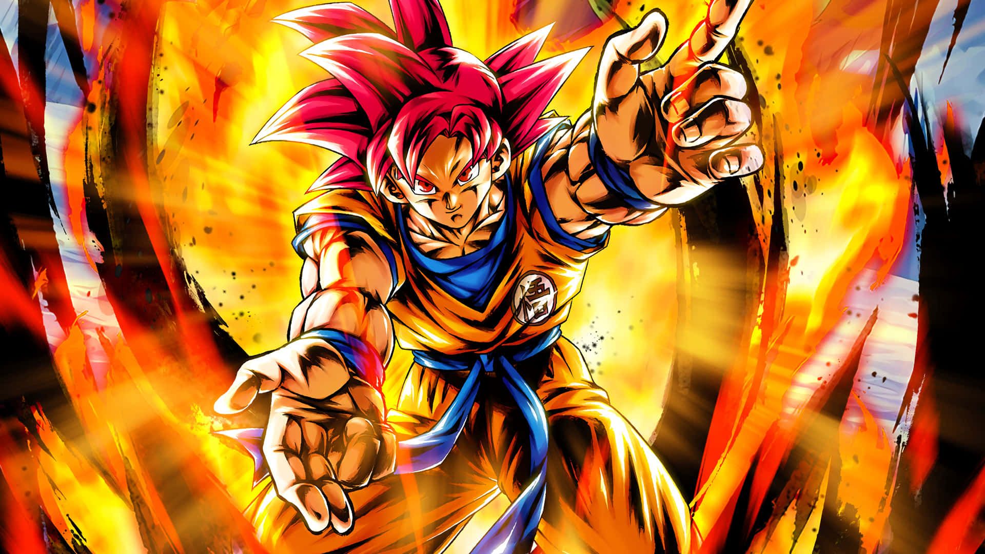 Goku Super Saiyan God Desktop Wallpapers - 4k, HD Goku Super Saiyan God ...