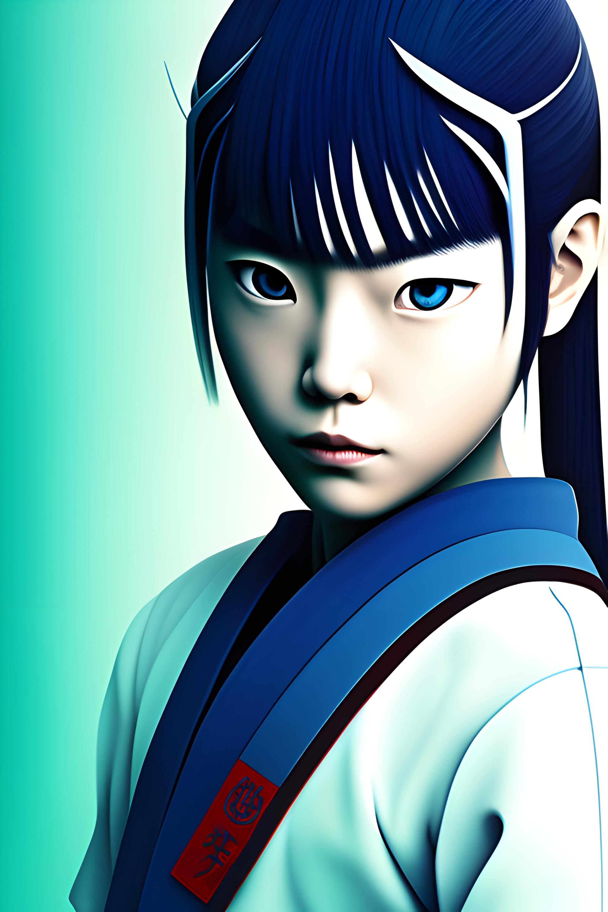 Blue Eye Samurai Wallpapers 4k Hd Blue Eye Samurai Backgrounds On Wallpaperbat 3785