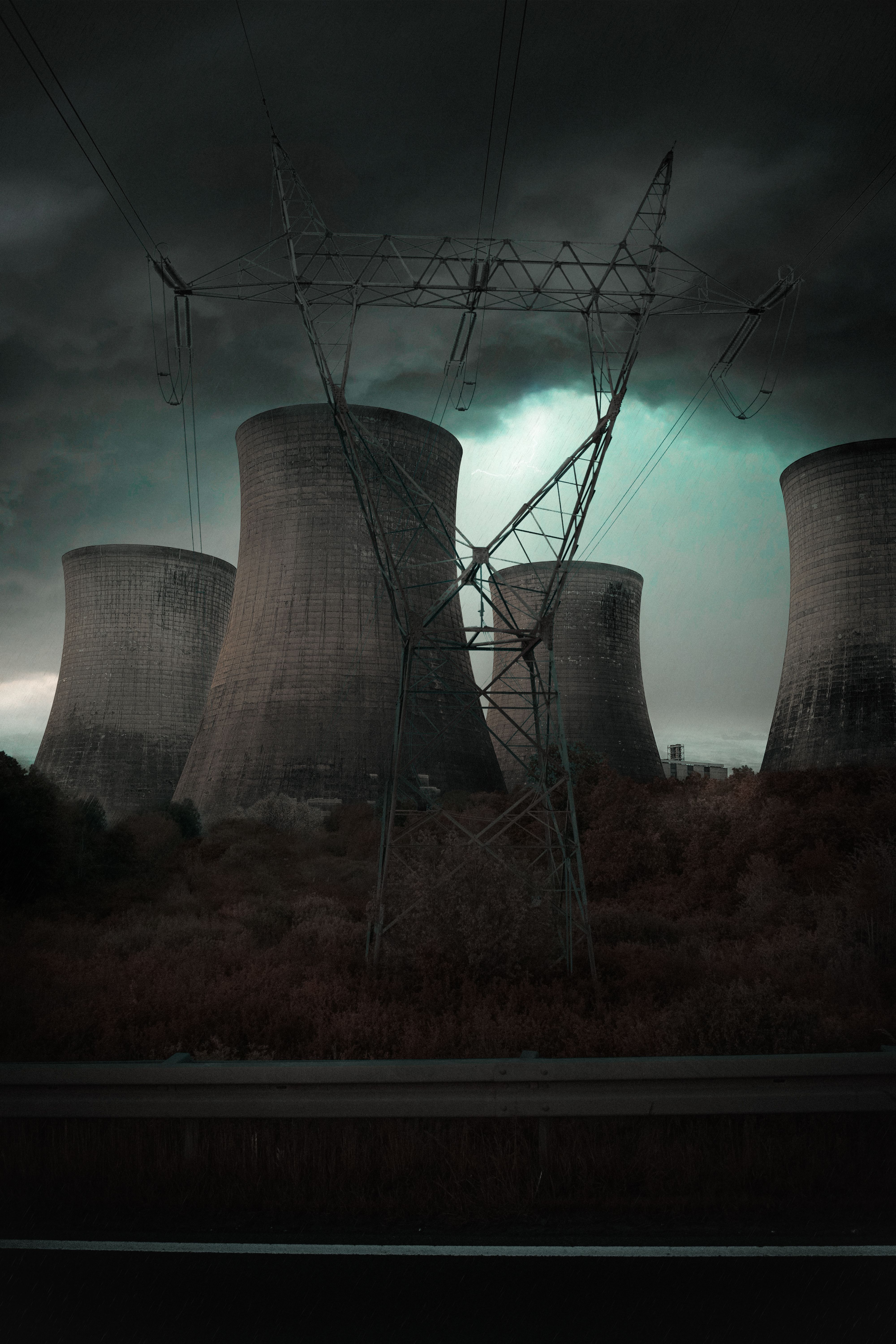 4000x6000 Post apocalyptic setting set in future, Northern Croatia. Picture repesents  abandoned nuclear cool… | Apocalypse aesthetic, Nuclear power plant,  Dystopian aesthetic Wallpaper